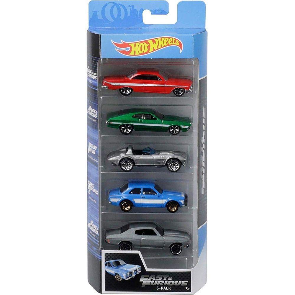 Carrinhos Hot Wheels Pack com 5 Fast and Furious - Mattel : Amazon